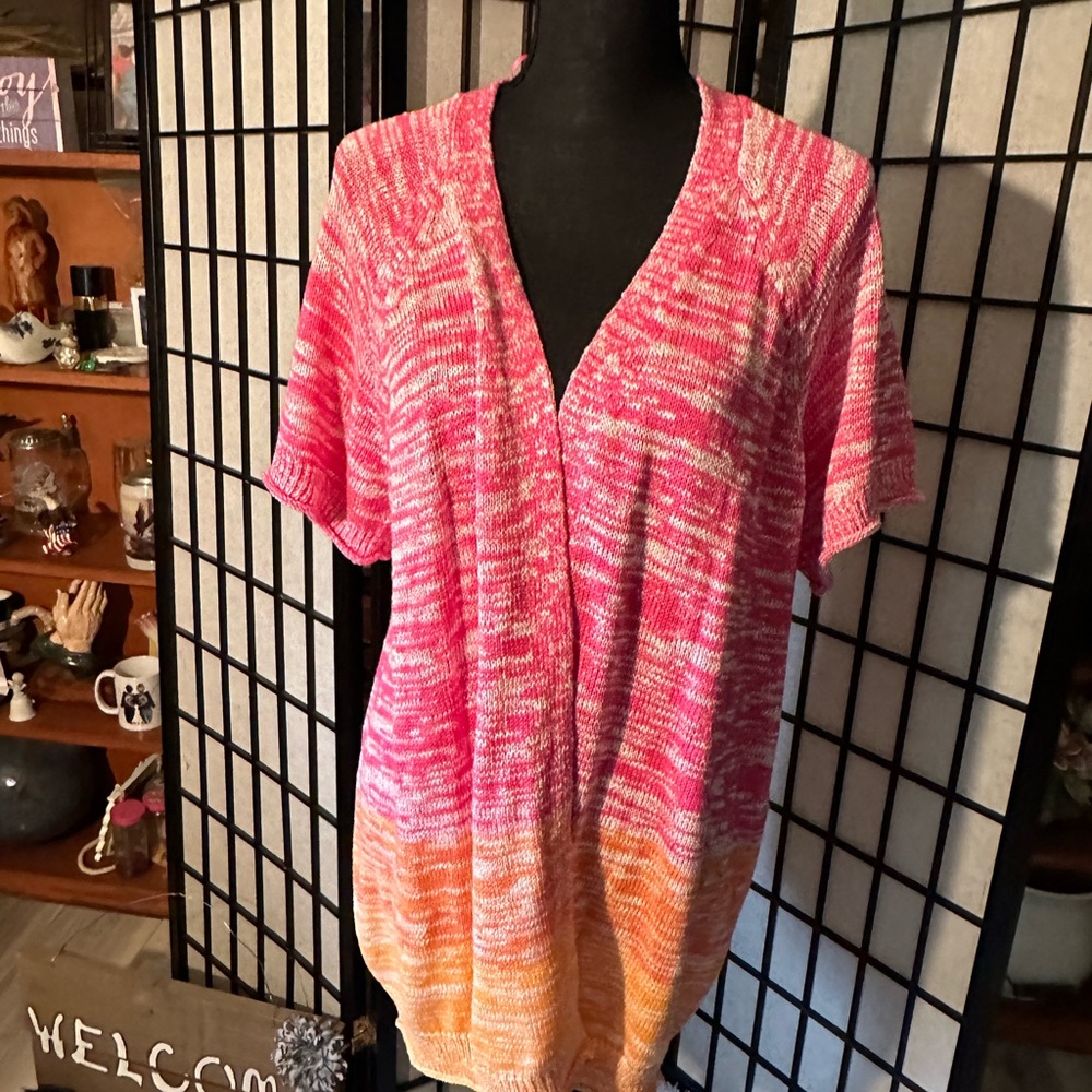 Lane Bryant Ombré Cardigan size 18/20 - Picture 8 of 8